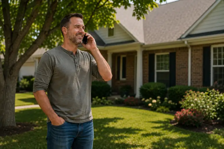 Home 4 Homeowner calling to book a dumpster rental in Bowling Green, KY